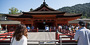 厳島神社の社殿。 