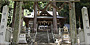 志賀神社の社殿。かつては八幡宮と呼ばれ、大嶽山に鎮座した。