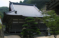 恵珖寺の本堂。
 